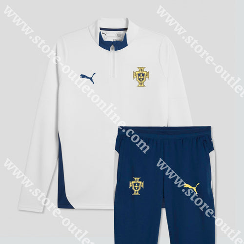 NOVO FATO TREINO BRANCO SELEÇÃO NACIONAL 2025 S Fato de Treino