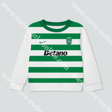 Carregar imagem no visualizador da galeria, NOVO FATO TREINO CRIANÇA NIKE VERDE SPORTING CP 25/26 Fato de Treino
