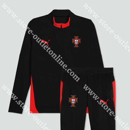 NOVO FATO TREINO PRETO SELEÇÃO NACIONAL 2025 S Fato de Treino