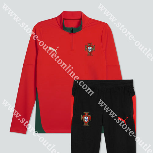 NOVO FATO TREINO VERMELHO SELEÇÃO NACIONAL 2025 S Fato de Treino