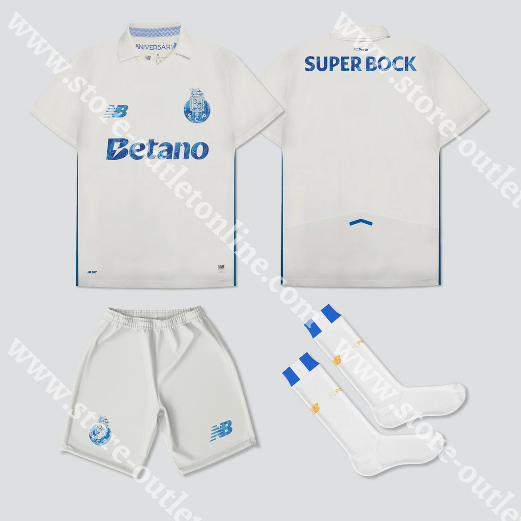 NOVO KIT CRIANÇA 3º EQUIPAMENTO FC PORTO 25/26 Camisola Futebol