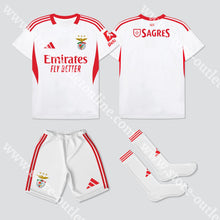 Carregar imagem no visualizador da galeria, NOVO KIT CRIANÇA 3º EQUIPAMENTO SL BENFICA 25/26 Camisola Futebol
