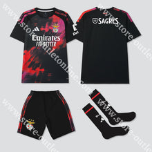 Carregar imagem no visualizador da galeria, NOVO KIT CRIANÇA 3º EQUIPAMENTO SL BENFICA 26/27 - 1-2 Anos - Camisola Futebol
