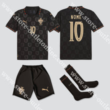 Carregar imagem no visualizador da galeria, NOVO KIT CRIANÇA ALTERNATIVO PORTUGAL MUNDIAL 2026 Camisola Futebol
