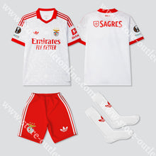 Carregar imagem no visualizador da galeria, NOVO KIT CRIANÇA ALTERNATIVO SL BENFICA 26/27 - Camisola Futebol
