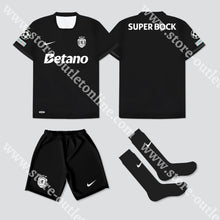 Carregar imagem no visualizador da galeria, NOVO KIT CRIANÇA AWAY SPORTING CP 25/26 Camisola Futebol

