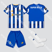 Carregar imagem no visualizador da galeria, Novo Kit Criança Principal Fc Porto 24/25 Camisola Futebol
