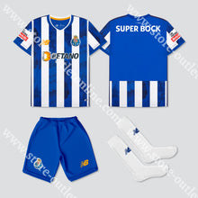 Carregar imagem no visualizador da galeria, Novo Kit Criança Principal Fc Porto 24/25 Camisola Futebol
