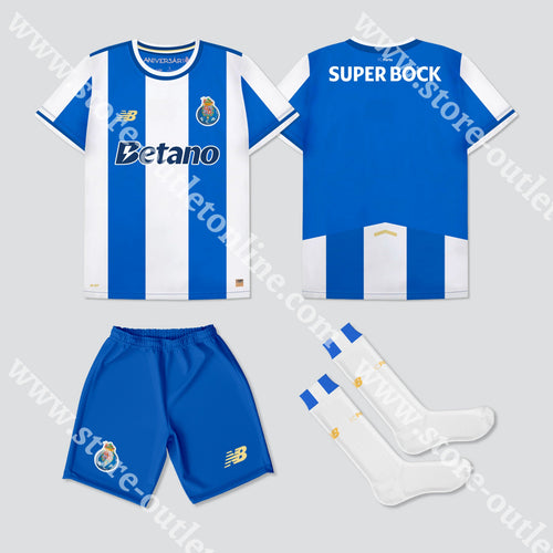 NOVO KIT CRIANÇA PRINCIPAL FC PORTO 25/26 Camisola Futebol