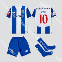 Carregar imagem no visualizador da galeria, NOVO KIT CRIANÇA PRINCIPAL FC PORTO 26/27 - Camisola Futebol
