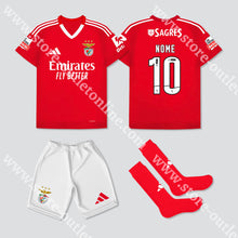 Carregar imagem no visualizador da galeria, Novo Kit Criança Principal Sl Benfica 24/25 Camisola Futebol
