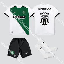 Carregar imagem no visualizador da galeria, Novo Kit Criança Stromp Sporting Cp 24/25 Camisola Futebol
