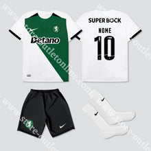 Carregar imagem no visualizador da galeria, Novo Kit Criança Stromp Sporting Cp 24/25 Camisola Futebol
