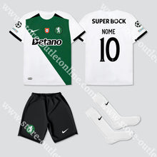 Carregar imagem no visualizador da galeria, Novo Kit Criança Stromp Sporting Cp 24/25 Camisola Futebol
