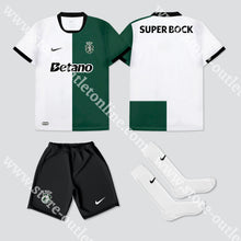 Carregar imagem no visualizador da galeria, NOVO KIT CRIANÇA STROMP SPORTING CP 25/26 1-2 Anos Camisola Futebol
