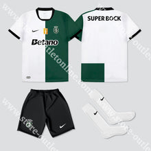 Carregar imagem no visualizador da galeria, NOVO KIT CRIANÇA STROMP SPORTING CP 25/26 Camisola Futebol
